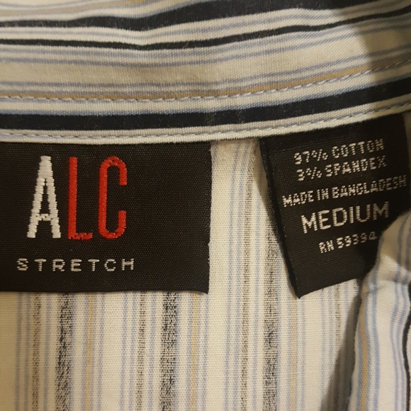 Women's Striped Long Sleeve Shirt - Picture 4 of 4